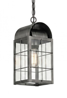 Durham - 1 Light - 13 inch - Gunmetal - Solid Brass - Pendant (3442|9122-H-GM-CL)