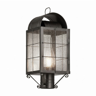 Durham - 1 Light - 18 inch - Gunmetal - Solid Brass - Post Lantern (3442|9120-H-GM-SDY-C)