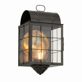 BRASS TRADITIONS - Durham - 1 Light - 17 inch - Dark Brass - Solid Brass - Sconce (3442|9111-H-DB-CL-C)