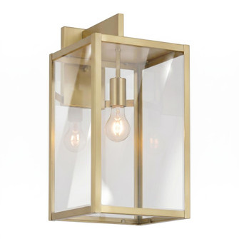 Westbrook - 1 Light - 18 inch - Antique Brass - Solid Brass - Off  the Wall - Sconce (3442|94521-AB-CL)
