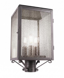 Westbrook - 3 Light - 18 inch - Gunmetal - Solid Brass - Post Lantern (3442|94510-GM-SDY)