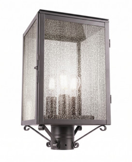 Westbrook - 3 Light - 18 inch - Gunmetal - Solid Brass - Post Lantern (3442|94510-GM-SDY)