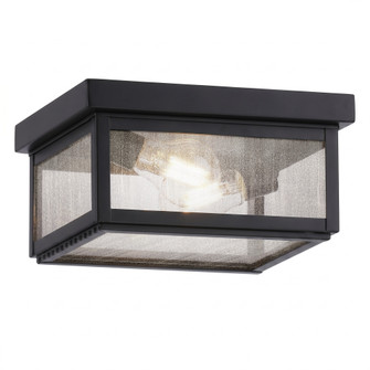 Branford - 2 Light - 10 inch - Matte Black - Solid Brass - Semi Flush (3442|91122-BK-SDY)