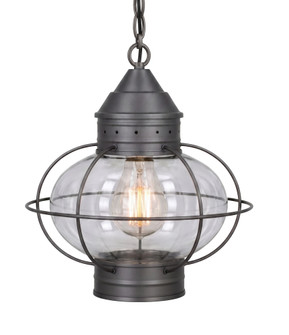 BRASS TRADITIONS - Ellington - 1 Light - 13 inch - Gunmetal - Solid Brass - Pendant (3442|9622-GM-CL)