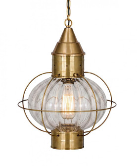Ellington - 1 Light - 19 inch - Antique Brass - Solid Brass - Pendant (3442|9612-AB-OPT)