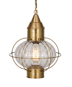 BRASS TRADITIONS - Ellington - 1 Light - 19 inch - Antique Brass - Solid Brass - Pendant (3442|9612-AB-OPT)