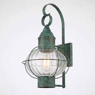 BRASS TRADITIONS - Ellington - 1 Light - 21 inch - Verde Green - Solid Brass - Sconce (3442|9611-VG-OPT)