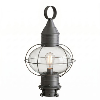 BRASS TRADITIONS - Ellington - 1 Light - 21 inch - Gunmetal - Solid Brass - Post Lantern (3442|9610-GM-CL)