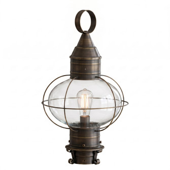 Ellington - 1 Light - 21 inch - Dark Brass - Solid Brass - Post Lantern (3442|9610-DB-CL)