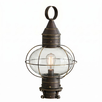 Ellington - 1 Light - 21 inch - Bronze - Solid Brass - Post Lantern (3442|9610-BZ-CL)