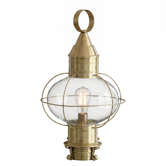 Ellington - 1 Light - 21 inch - Antique Brass - Solid Brass - Post Lantern (3442|9610-AB-CL)