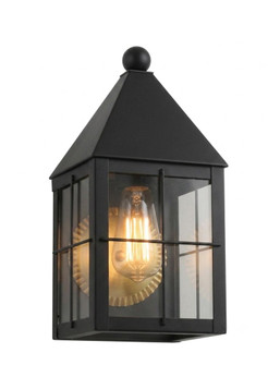 Ashford - 1 Light - 11 inch - Matte Black - Solid Brass - Sconce (3442|9531-H-BK-CL)