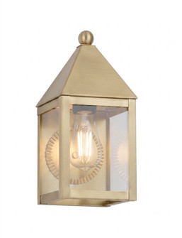 BRASS TRADITIONS - Ashford - 1 Light - 11 inch - Antique Brass - Solid Brass - Sconce (3442|9531-AB-CL)