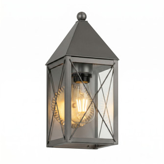 Ashford - 1 Light - 14 inch - Gunmetal - Solid Brass - Sconce (3442|9521-X-GM-CL)