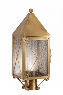 Ashford - 1 Light - 19 inch - Antique Brass - Solid Brass - Post Lantern (3442|9520-X-AB-SDY-C)