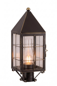 Ashford - 1 Light - 19 inch - Bronze - Solid Brass - Post Lantern (3442|9520-H-BZ-CL-C)