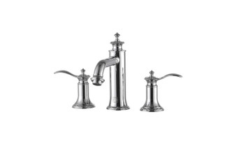 Walter Widespread Double Handle Bathroom Faucet in Chrome (758|FAV-1110PCH)