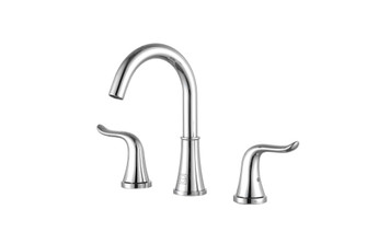 Sylas Widespread Double Handle Bathroom Faucet in Chrome (758|FAV-1109PCH)