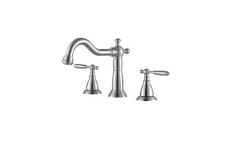 Adler Widespread Double Handle Bathroom Faucet in Brushed Nickel (758|FAV-1106BNK)