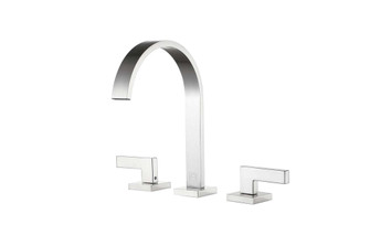 Kaizen Widespread Double Handle Bathroom Faucet in Brushed Nickel (758|FAV-1103BNK)