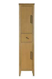 16 inch Bath Storage Cabinet in Honey Teak (758|SC296A16HT)