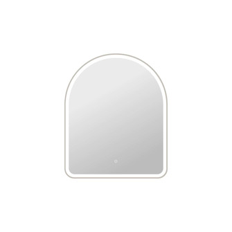 42 Inch Arch LED Front and Backlit Wall Mirror in Silver (758|MRE6D3342SL)