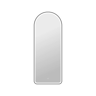 72 Inch Arch LED Front and Backlit Wall Mirror in Black (758|MRE6D2872BK)