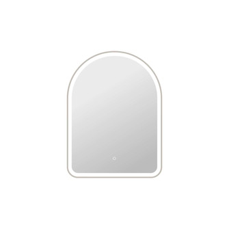 36 Inch Arch LED Front and Backlit Wall Mirror in Silver (758|MRE6D2736SL)