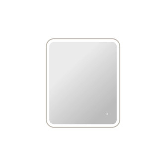 36 Inch Rectangle LED Front and Backlit Wall Mirror in Silver (758|MRE6A3036SL)