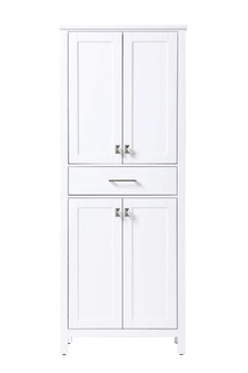 28 inch Bath Storage Cabinet in White (758|SC18828WH)