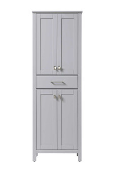 24 inch Bath Storage Cabinet in Grey (758|SC18824GR)