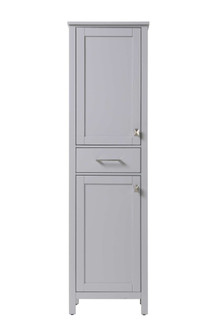 20 inch Bath Storage Cabinet in Grey (758|SC18820GR)