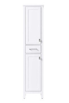 16 inch Bath Storage Cabinet in White (758|SC18816WH)