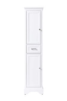 16 inch Bath Storage Cabinet in White (758|SC15016WH)