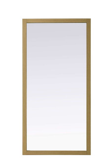 Noah Rectangle Wood Mirror 72 x 36 in Honey Brown (758|VM37236MHB)