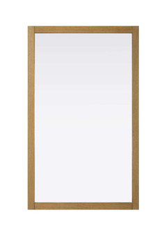 Noah Rectangle Wood Mirror 60 x 36 in Honey Teak (758|VM36036HT)