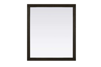 Noah Rectangle Wood Mirror 42 x 36 in Chocolate Oak (758|VM34236CO)