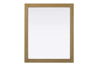 Noah Rectangle Wood Mirror 30 x 36 in Linen Oak (758|VM33036LO)