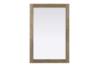 Noah Rectangle Wood Mirror 24 x 36 in Natural Oak (758|VM32436NT)