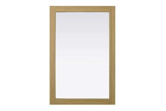 Noah Rectangle Wood Mirror 24 x 36 in Honey Brown (758|VM32436MHB)