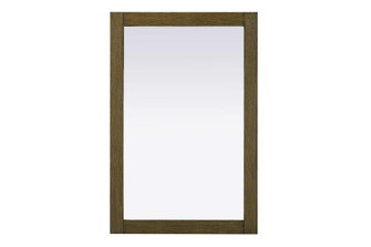 Noah Rectangle Wood Mirror 24 x 36 in Hazel Oak (758|VM32436HO)