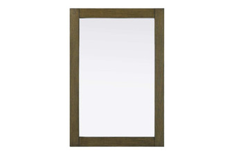 Noah Rectangle Wood Mirror 22 x 32 in Hazel Oak (758|VM32232HO)