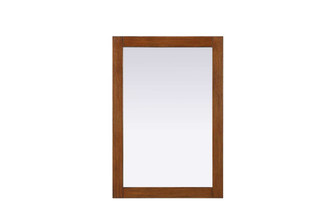 Noah Rectangle Wood Mirror 22 x 32 in Brandy Walnut (758|VM32232BW)