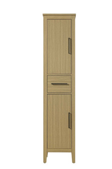 16 Inch Bath Storage Cabinet in Honey Brown (758|SC293A16MHB)