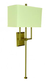 2-Light Brushed Brass Sconce (84|5674 BR)