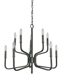 10-Light Iron Heidelberg Dining Chandelier (84|5480 IRON)