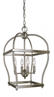 4-Light Brushed Nickel Kenmare Mini-Chandelier (84|5474 BN)