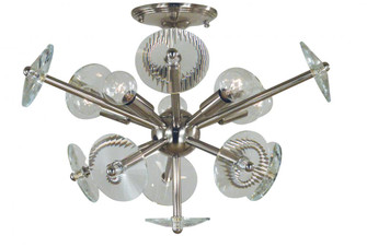 5-Light Apogee Flush Mount/Semi Flush Mount (84|4812 PN)