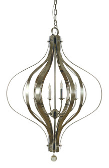6-Light Brushed Nickel Aries Chandelier (84|4586 BN)