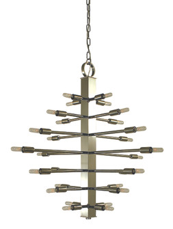 28-Light Brushed Nickel Simone Chandelier (84|4408 BN)
